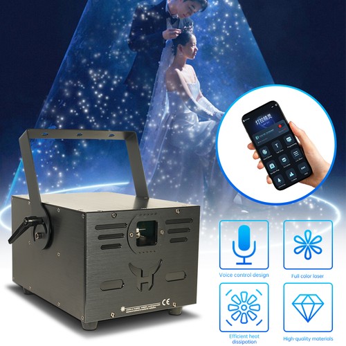 Full color animation - 8w, laser
