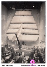 VOILIER "GOELETTE BLANCHE", PUB DANS UN HALL DE MAGASIN, PARIS 1933 -U356