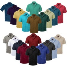 Chemise De Mariage À Manches Courtes Pour Homme Guayabera Cubain