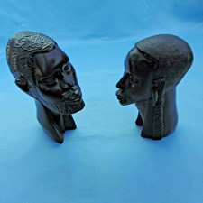 tetes africaines sculotées en