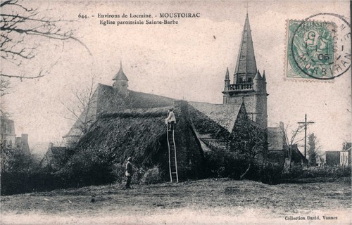 Cpa moustoirac environs - cpa, 56