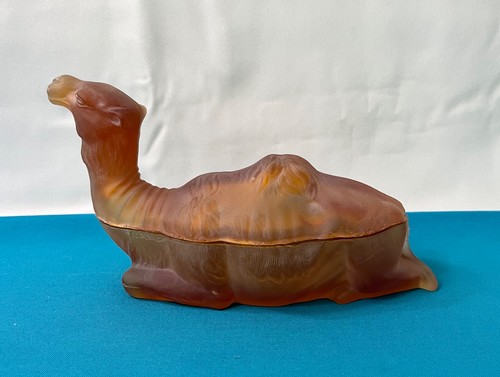 Rare boite dromadaire verre - rare,