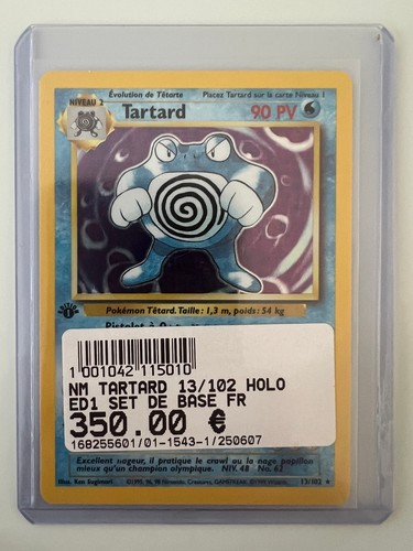 Carte pokemon tartard - tartard, 13/102