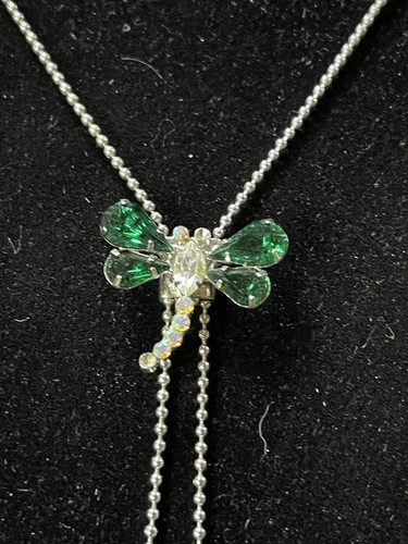 Collier libellule coulissant - collier,