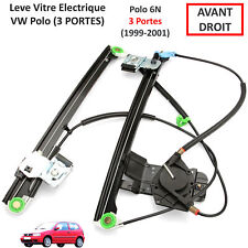 Mecanisme de Leve Vitre Avant Droit Passager pour VW POLO 3 Portes 6N2 (99-01)
