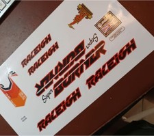 Stickers repro BMX Vintage