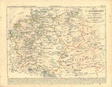 Gravure ancienne carte