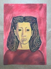 OSWALDO GUAYASAMIN Dessin sur papier (fait main) signé et estampillé...