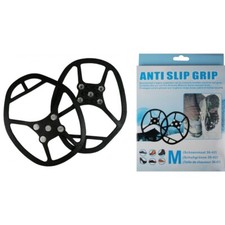 Paire de Crampons Hiver Anti Glisse Chaussure 36 à 42 Raquette de Marche Neige