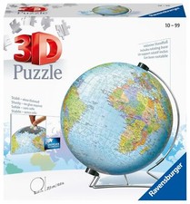 Ravensburger - Puzzle 3D Ball éducatif - Globe terrestre - A partir de 10 ans...