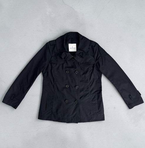 Veste trench coat court noir - trench-coat,