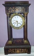 PENDULE PORTIQUE CHARLES X