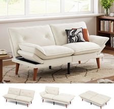 Futon Sofa Bed, Chenille Futon