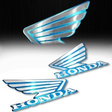 Metal 3-1/2"Cyan Blue&Chrome