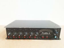  PROFESSIONAL SOUND CORP PSC ProMix6 mixette portable Stereo Audio mixer 6 ways