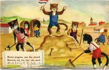 PC CATS HOERA JONGENS, AAN HET STRAND BOUWEN WIJ EEN FORT VAN ZAND (a2007)