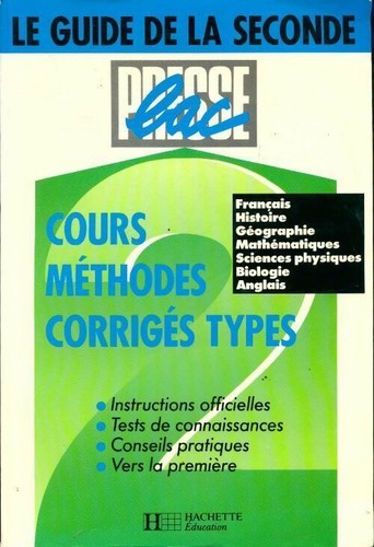Guide seconde cours - guide,