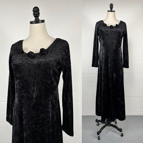 Vintage 90s black - vintage, midi