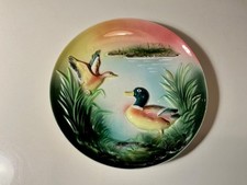 ASSIETTE BARBOTINE " CANARDS"
