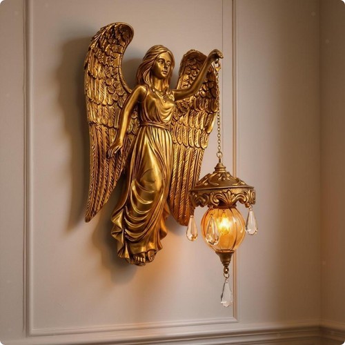 Applique murale vintage - murale, en