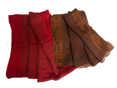 Pièces tissu sari femmes - 2,