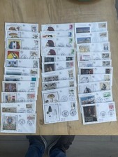 Lot de 31 enveloppes FDC