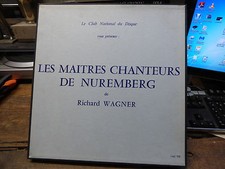 les maitres chanteurs de Nuremberg - richard Wagner - club national du disque
