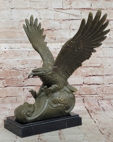 Patriotique aigle bronze - aigle,