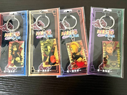 Naruto acrylic keychain set - naruto,