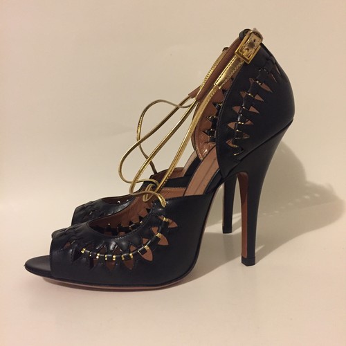 Vtg azzedine alaia strappy - alaia,