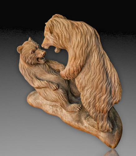 Important groupe ours - important, d'ours