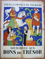 Affiche ancienne BONS DU
