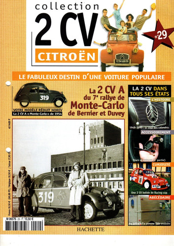 Fascicule citroën 2cv 29 - fascicule, n°