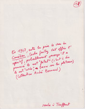 François TRUFFAUT RARE