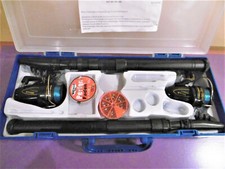 KIT de pêche pour enfant dans sa valise/ 2 cannes, 2 moulinets