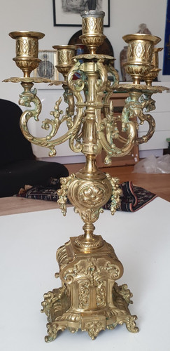 Candelabre bougeoirs en - candelabre, à