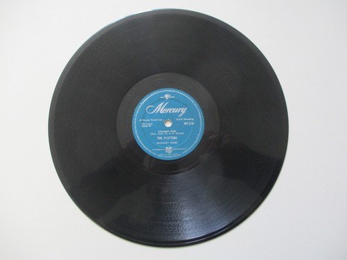 Rare disque 78t the platters - disque,