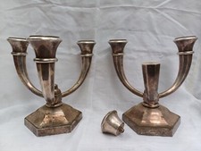 Paire Candélabres par Jules