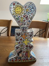 Rosenthal Germany - James Rizzi (1950-2011) Love Vase 433/999 Porcelaine 