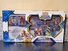 COFFRET POKEMON LEGENDES DE JOHTO GX RAIKOU ENTEI SUICUNE XY SL SOLEIL LUNE NEUF