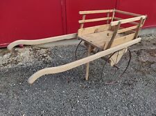 Ancienne petite Charrette, Remorque, Brouette à main en bois