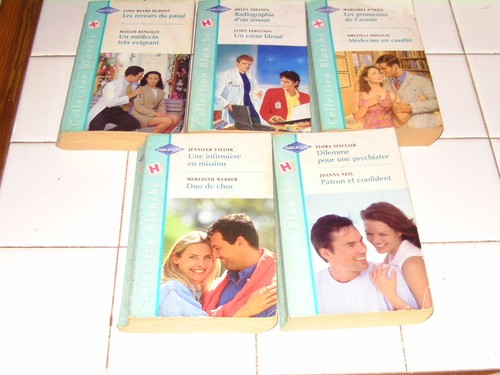 Lot livres harlequin - de, 5