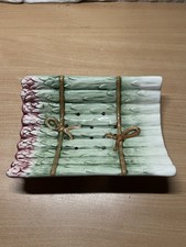Ancien Plat À Asperges 