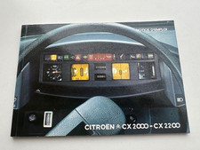 CITROËN CX 2000-2200  Notice
