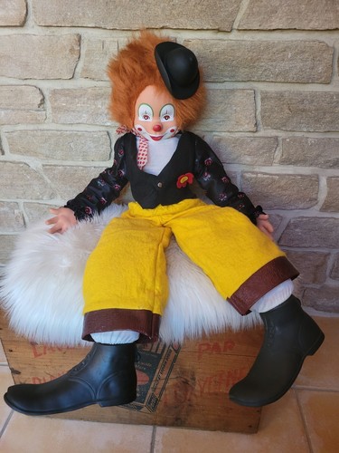 Clown vintage tissus - vintage,