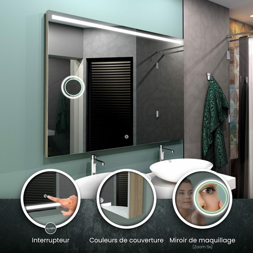 Miroir led giza - giza, couleurs