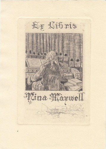 Exlibris livre art emil - exlibris, d'art