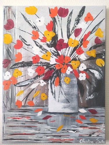 Tableau peinture acrylique sur