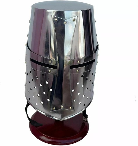 Casque armure chevalier - d'armure,