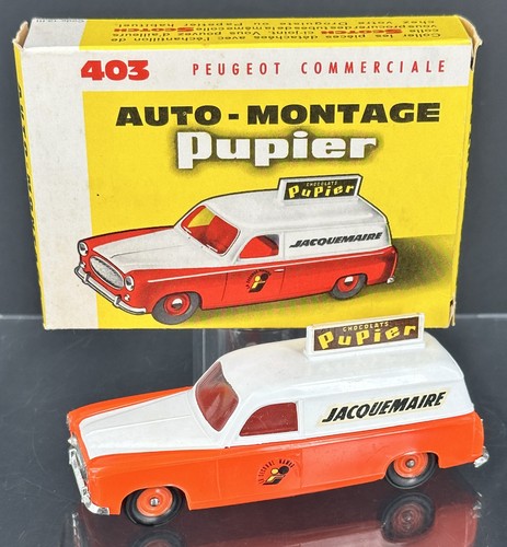 Peugeot 403 chocolat pupier - peugeot,